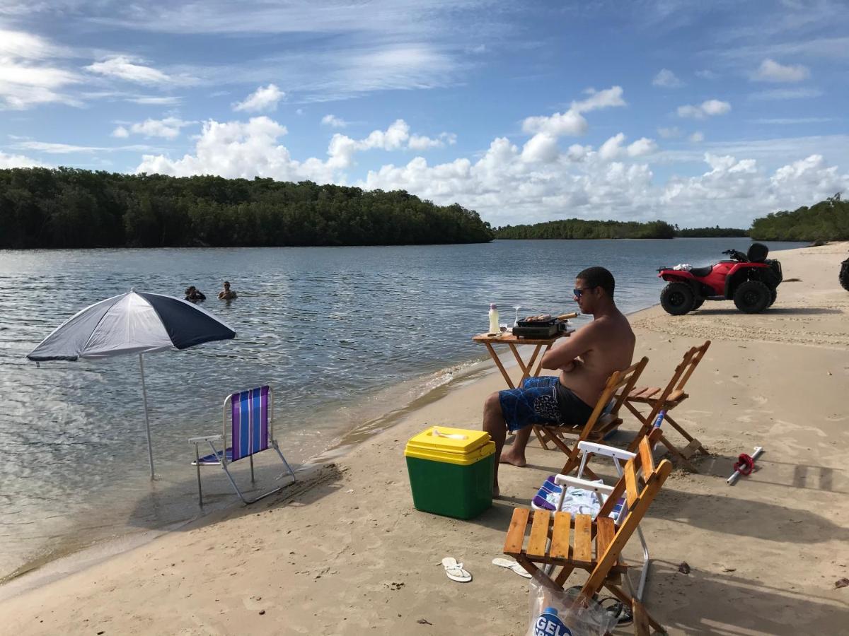 Villa Das Aguas -Praia Do Saco -Proximo As Lagoas Dos Tambaquis E Mangue Seco -Terreo Estância エクステリア 写真