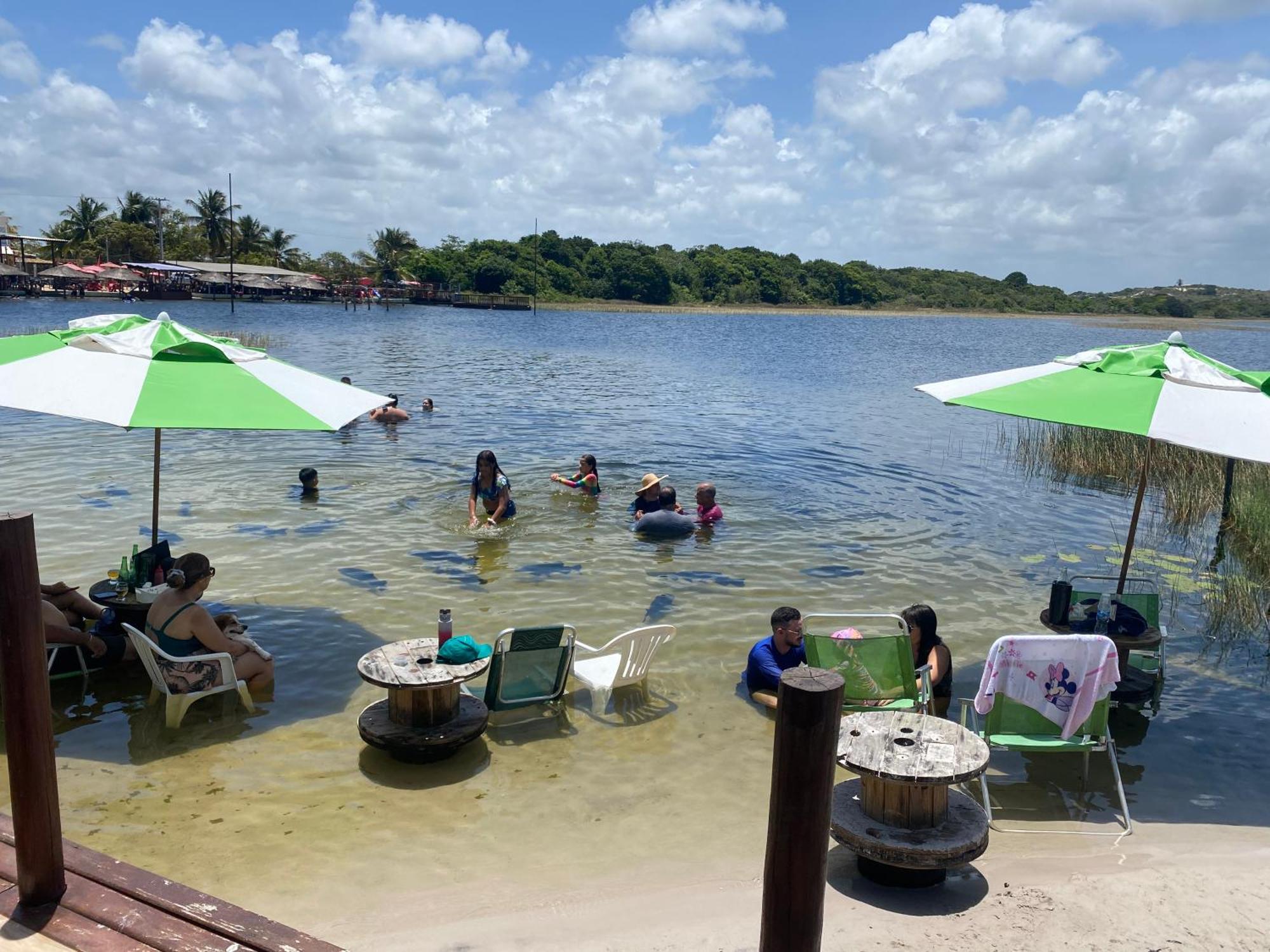 Villa Das Aguas -Praia Do Saco -Proximo As Lagoas Dos Tambaquis E Mangue Seco -Terreo Estância エクステリア 写真
